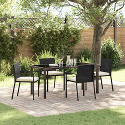 Create Memorable Moments with a 5-Piece Black Dining Set