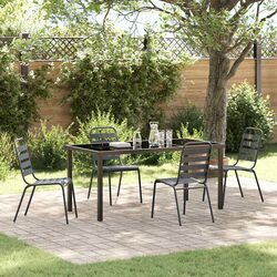 Create Your Outdoor Oasis with This 5 Piece Dining Set