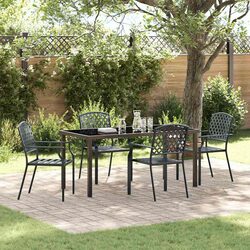 Create a Welcoming Outdoor Dining Space with 5-Piece Set
