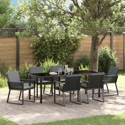 Friendly 7-Piece Garden Dining Set for You