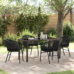 Enjoy Outdoor Meals with This 5-Piece Garden Dining Set