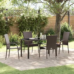5-Piece Outdoor Dining Set for Comfort and Style