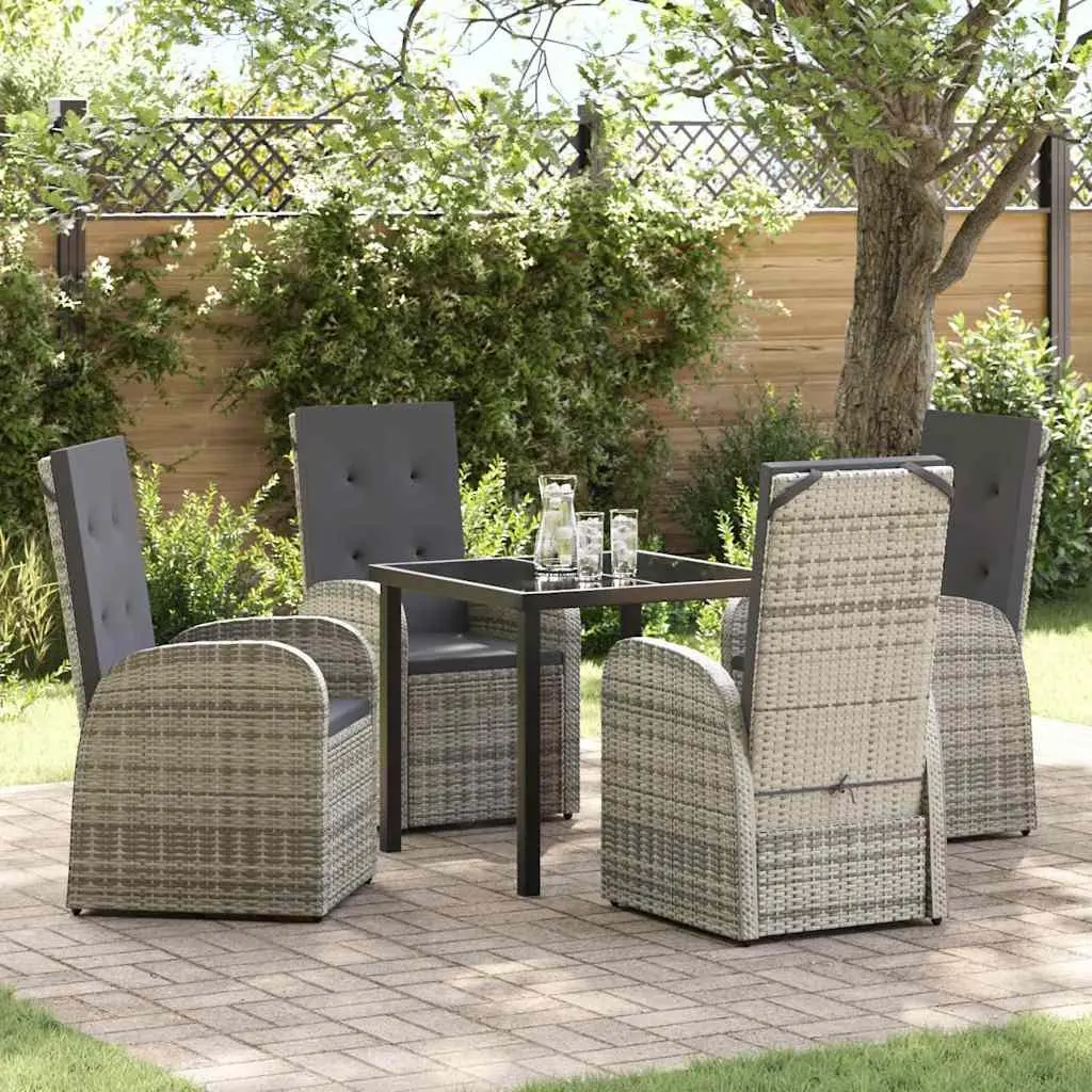 Grey Outdoor Dining Set for Memorable Meals