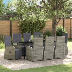 Create Your Outdoor Oasis with a 9-Piece Dining Set