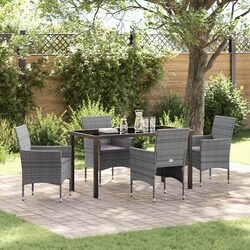 Friendly 5-Piece Outdoor Dining Set for Your Enjoyment