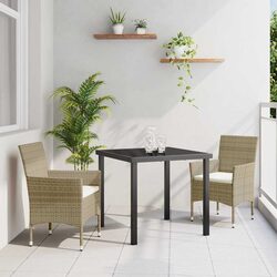 Your New Outdoor Dining Set - 3 Pieces with Cushions