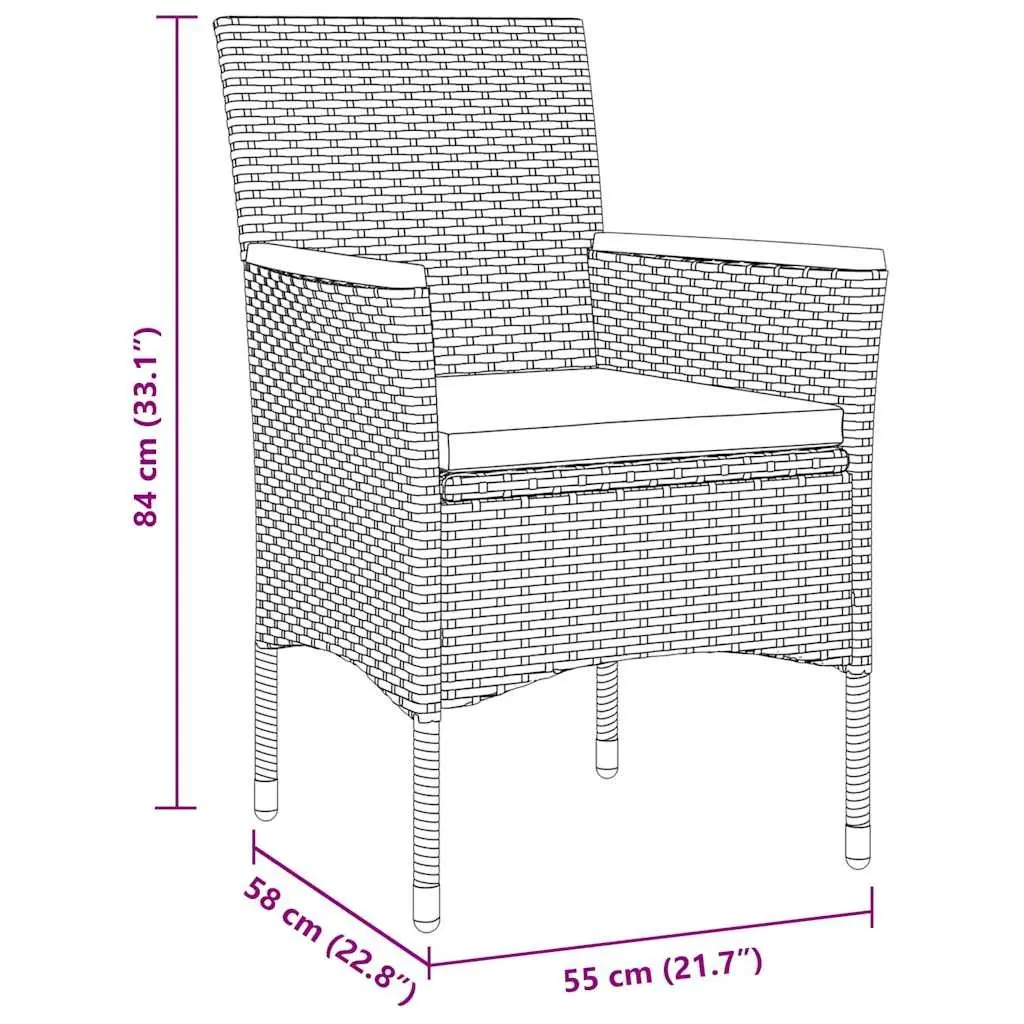 7 Piece Garden Dining Set
