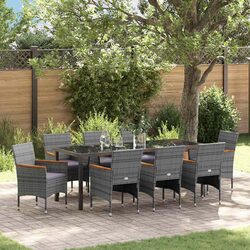 Your 9-Piece Outdoor Dining Set for Any Gathering
