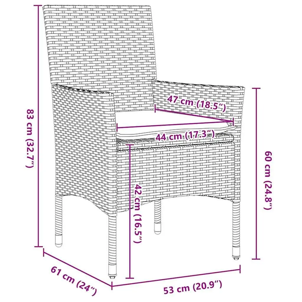 Garden Dining Set for Outdoor Enjoyment