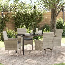 Friendly 5 Piece Garden Dining Set for Your Outdoor Gatherings