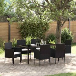 Friendly 7 Piece Outdoor Dining Set with Cushions