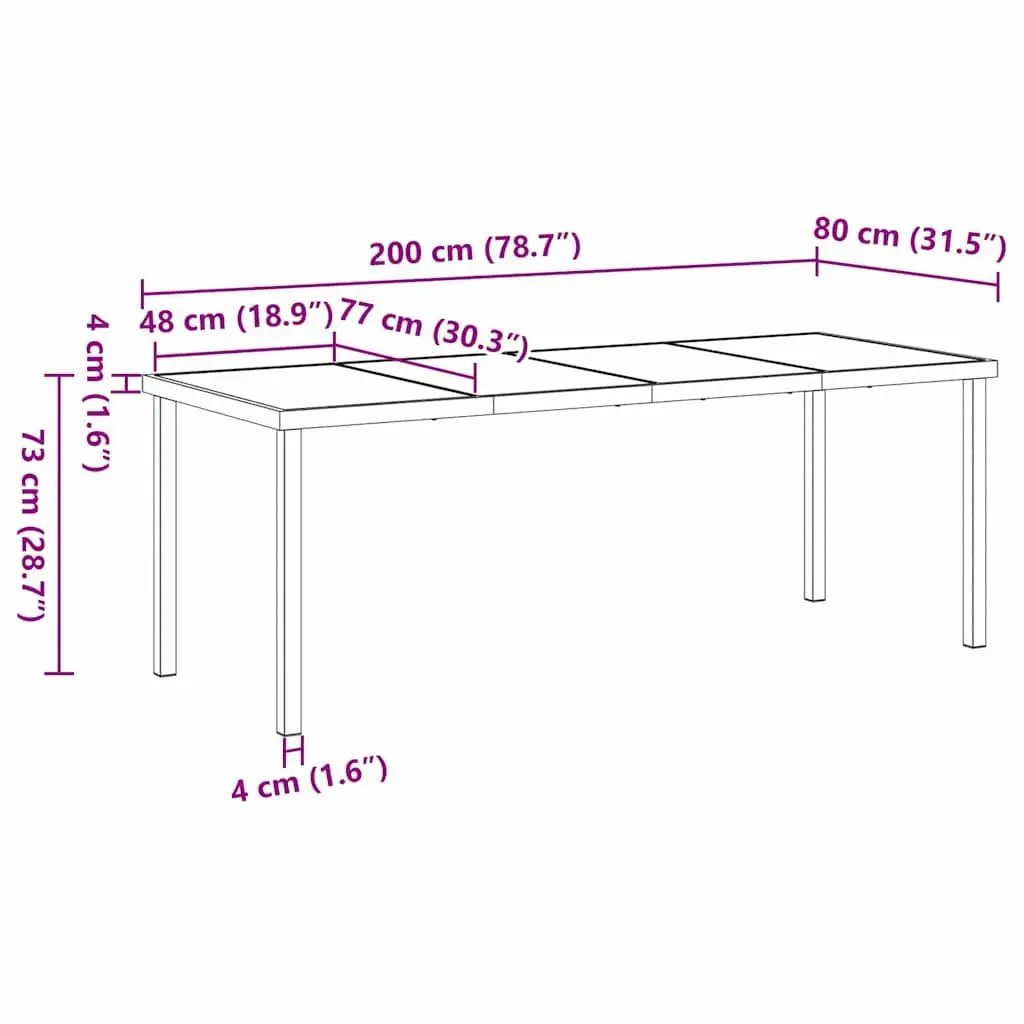 Garden Dining Set 7 Pieces Outdoor Furniture Black Poly Rattan Glass Table