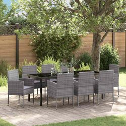 You're Going to Love This 9-Piece Garden Dining Set