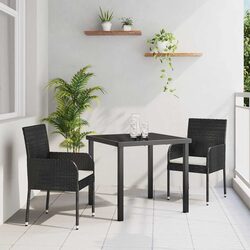 Friendly 3-Piece Garden Dining Set for Your Patio