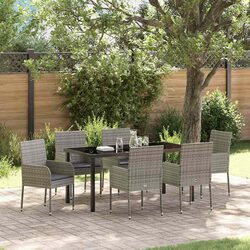 Your New 7-Piece Grey Garden Dining Set Awaits