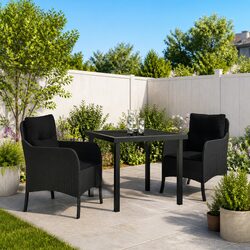 Your Perfect Outdoor Dining Solution with 3-Piece Set