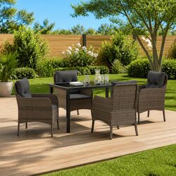 Your New Favorite Dining Set: 5-Piece Outdoor Furniture