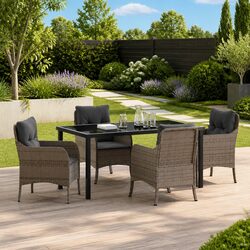 You’ll Love This 5-Piece Outdoor Dining Set with Cushions