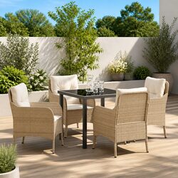 Your Perfect 5-Piece Garden Dining Set Awaits You