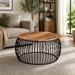 Explore the Brown Ø68 cm Coffee Table for Your Space
