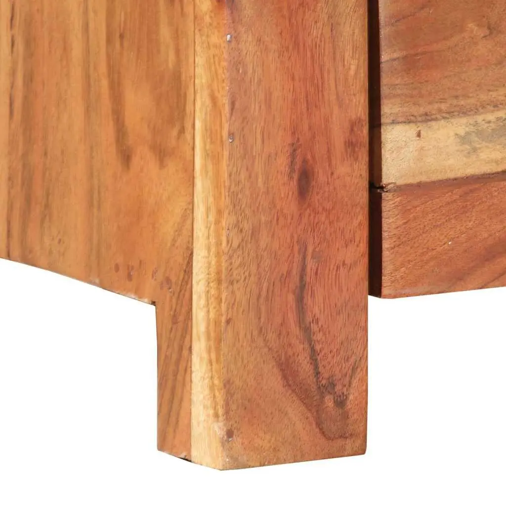 Acacia Wood TV Cabinet 110x30x40 cm
