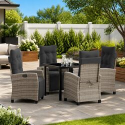 Your Go-To 5-Piece Garden Dining Set for Outdoor Fun