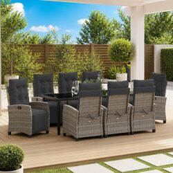 Your New 9 Piece Garden Dining Set Awaits