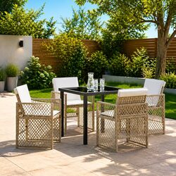 Your Perfect 5-Piece Garden Dining Set Awaits