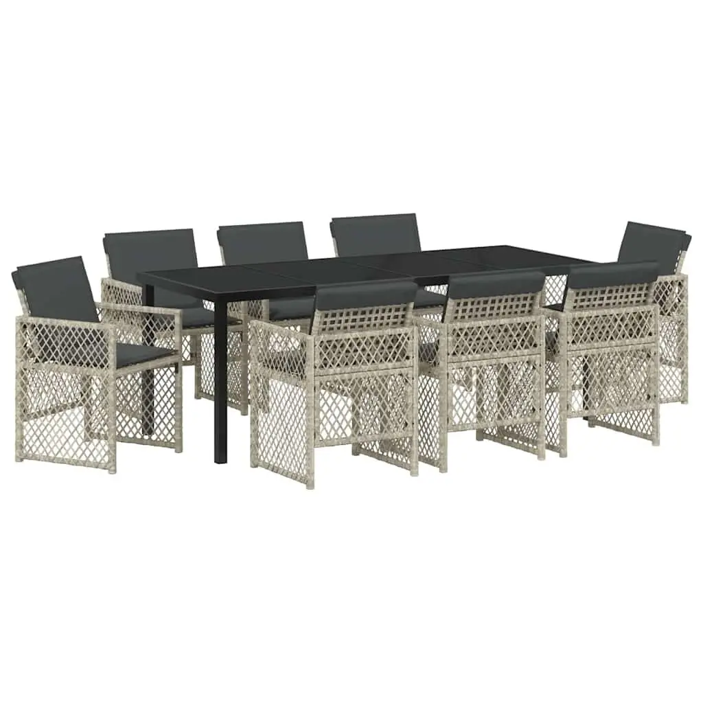 9-Piece Dining Set for Outdoor Enjoyment