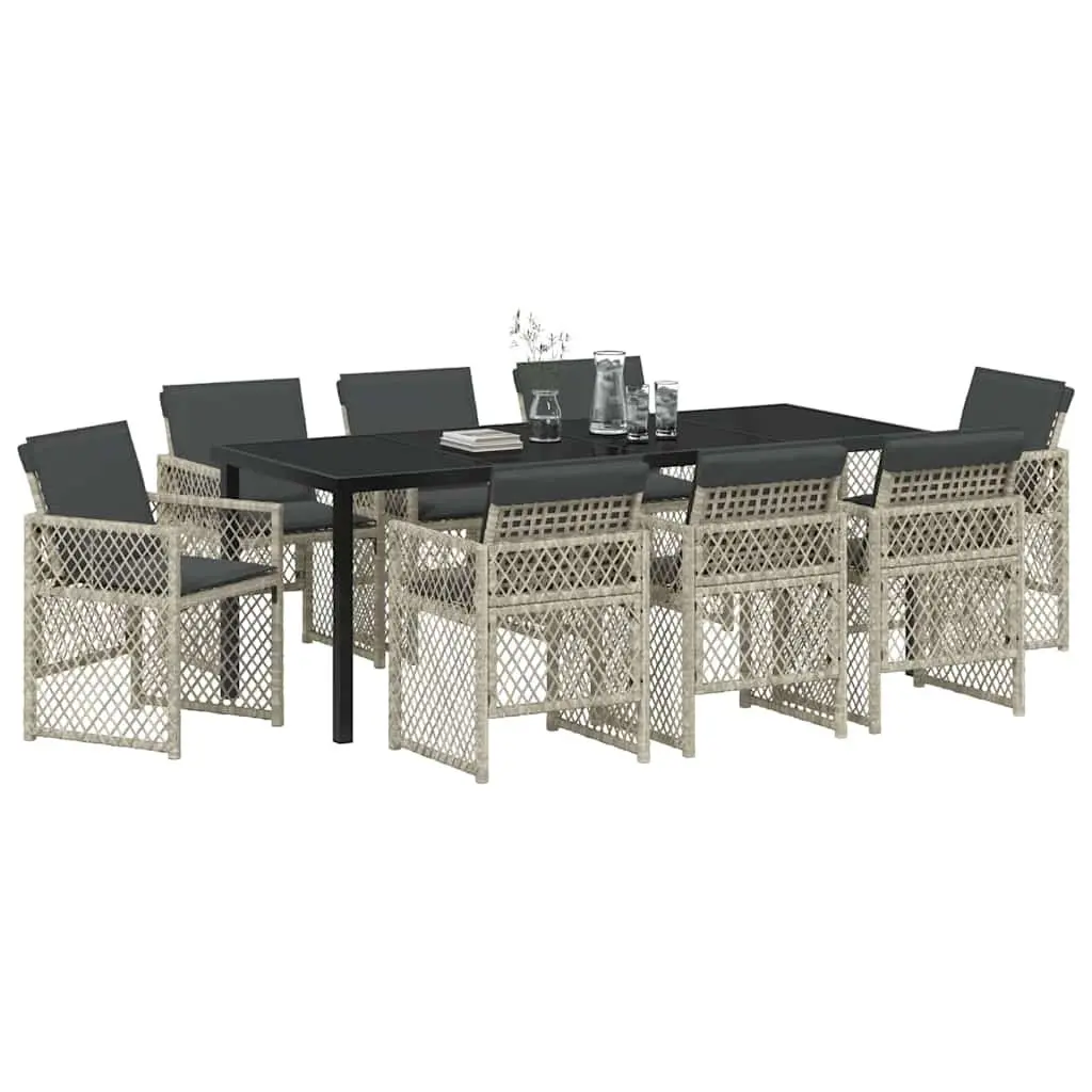 9-Piece Dining Set for Outdoor Enjoyment