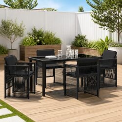 Create Your Outdoor Oasis with a 5-Piece Dining Set