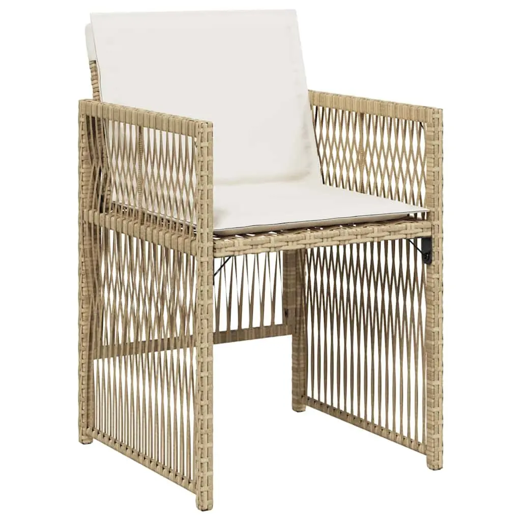 Outdoor Dining Set Modern 5 Piece Garden Furniture Patio Table Chairs Steel Frame
