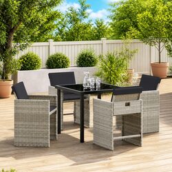 Create a Welcoming Outdoor Dining Space with This Set