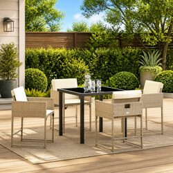 Friendly 5-Piece Outdoor Dining Set for Your Patio