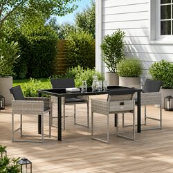 You're Going to Love This 5-Piece Garden Dining Set