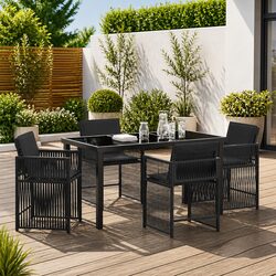 Your Outdoor Space's Perfect Companion: 5-Piece Dining Set