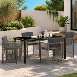 Join Friends and Family with Our 5 Piece Outdoor Dining Set