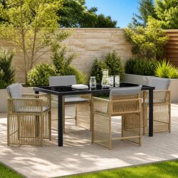 Your Perfect 5-Piece Garden Dining Set Awaits!