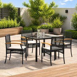 Friendly 5-Piece Outdoor Dining Set for Your Patio