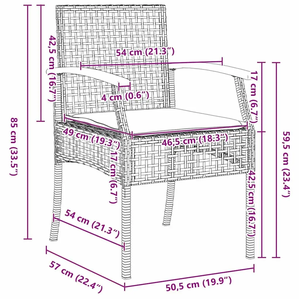 Outdoor Rattan Dining Set 5 Piece Black Glass Top Table Acacia Wood Chair