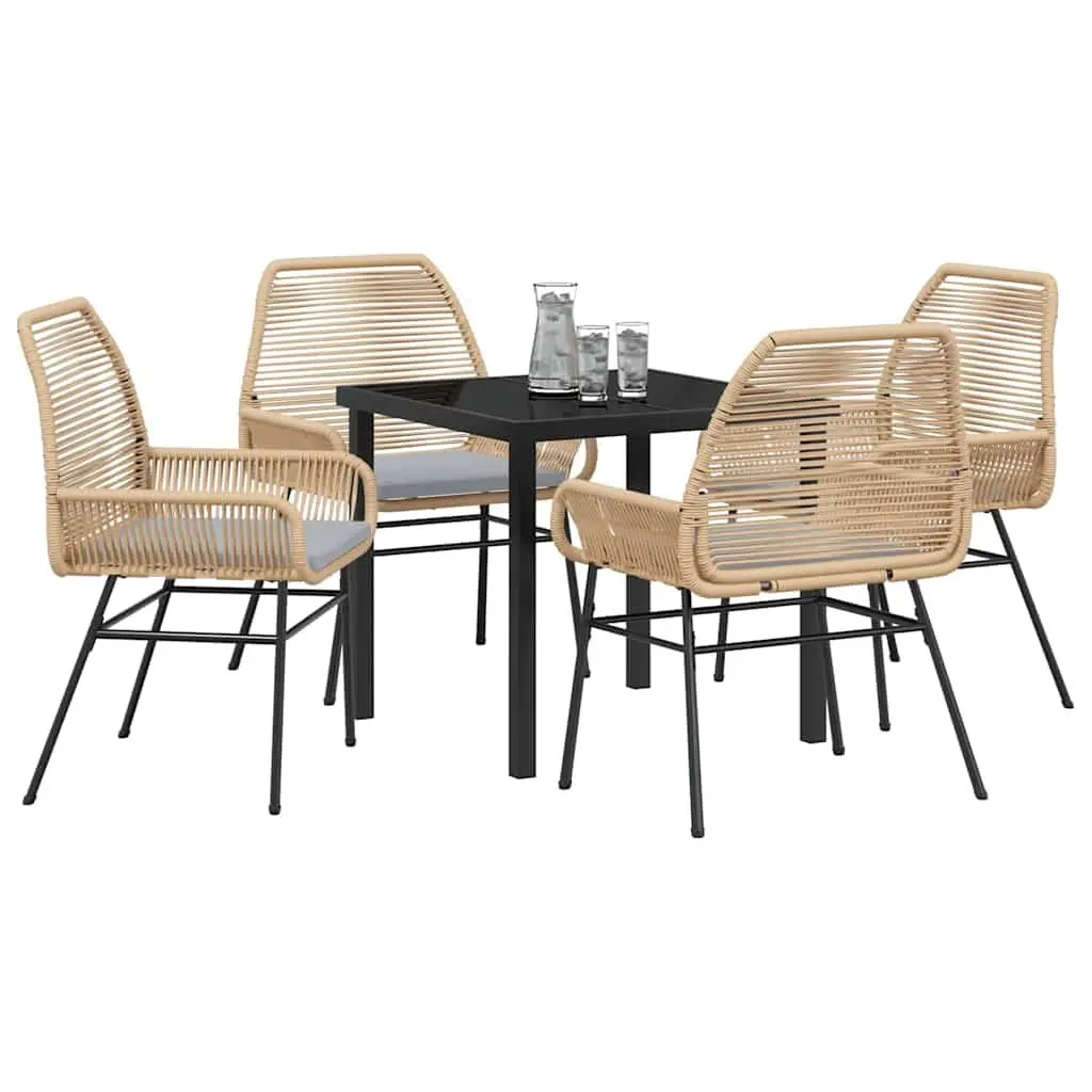 5 Piece Dining Set for Outdoor Enjoyment