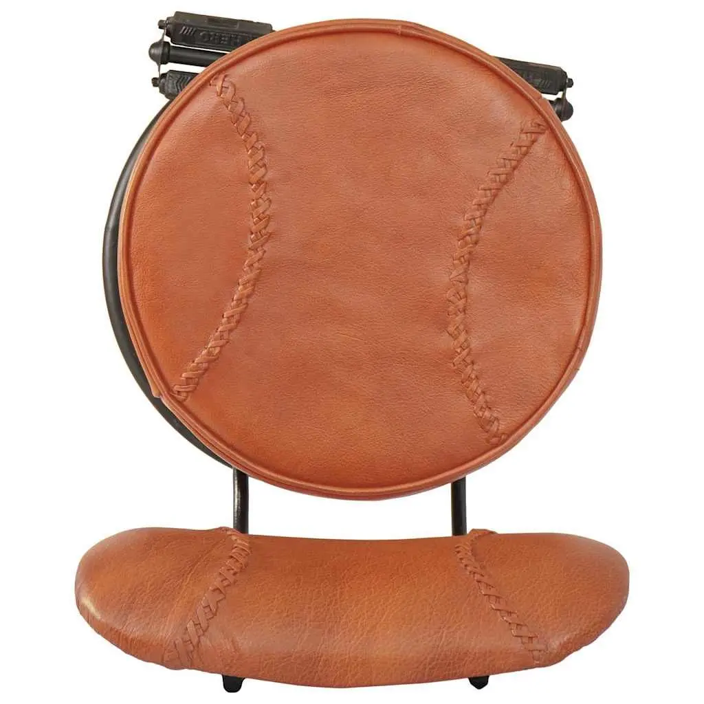 Bar Stools 2 pcs Brown Upholstered Seating