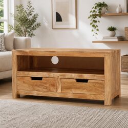 Your Ideal TV Cabinet in Solid Acacia Wood