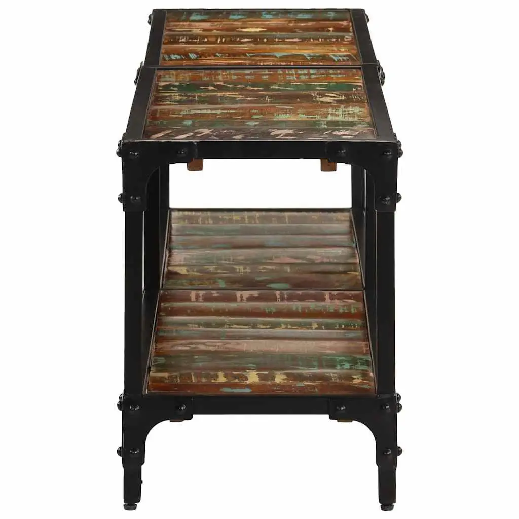 TV Cabinet 150x30x41 cm Solid Reclaimed Wood Vintage Antique Style Unit Storage