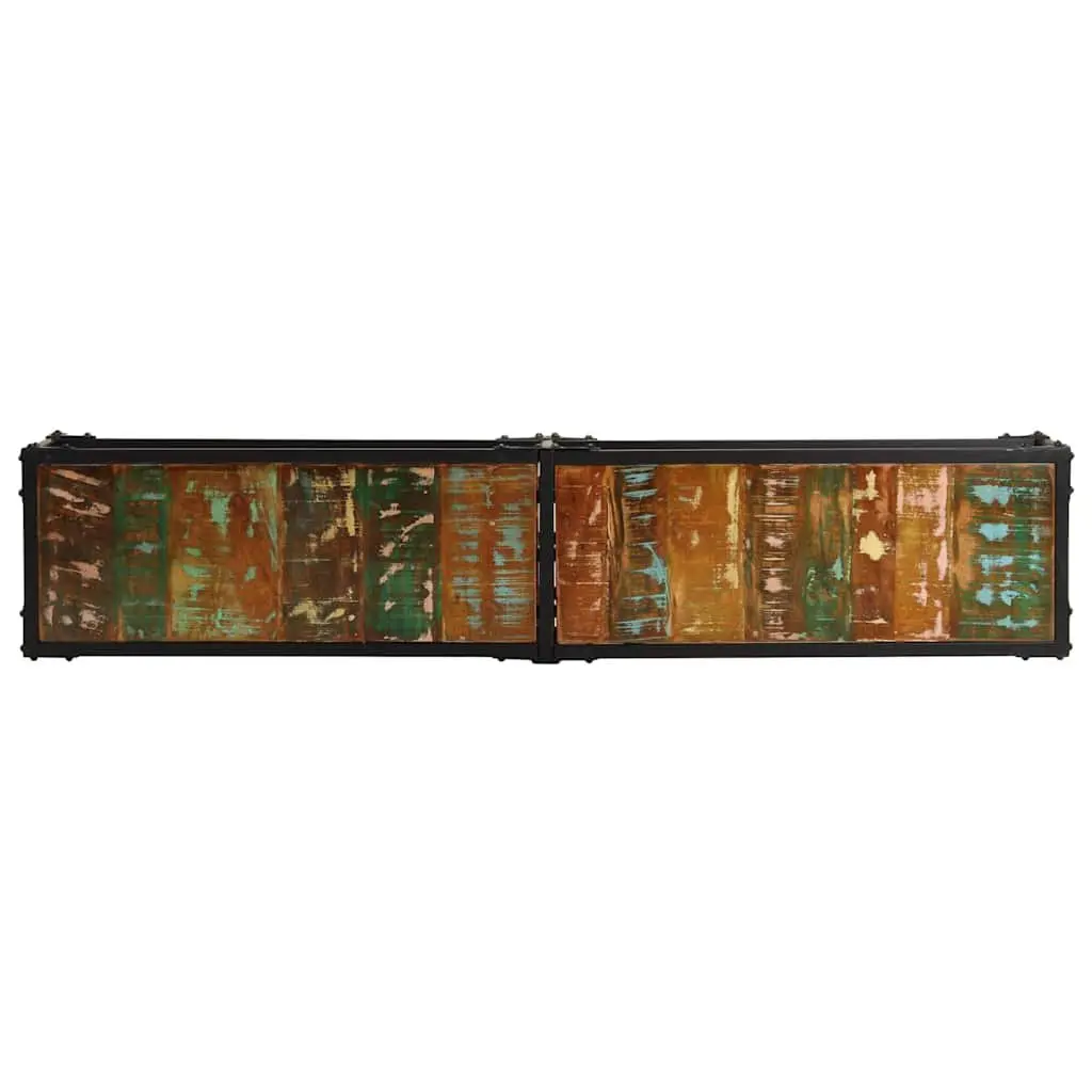 TV Cabinet 150x30x41 cm Solid Reclaimed Wood Vintage Antique Style Unit Storage