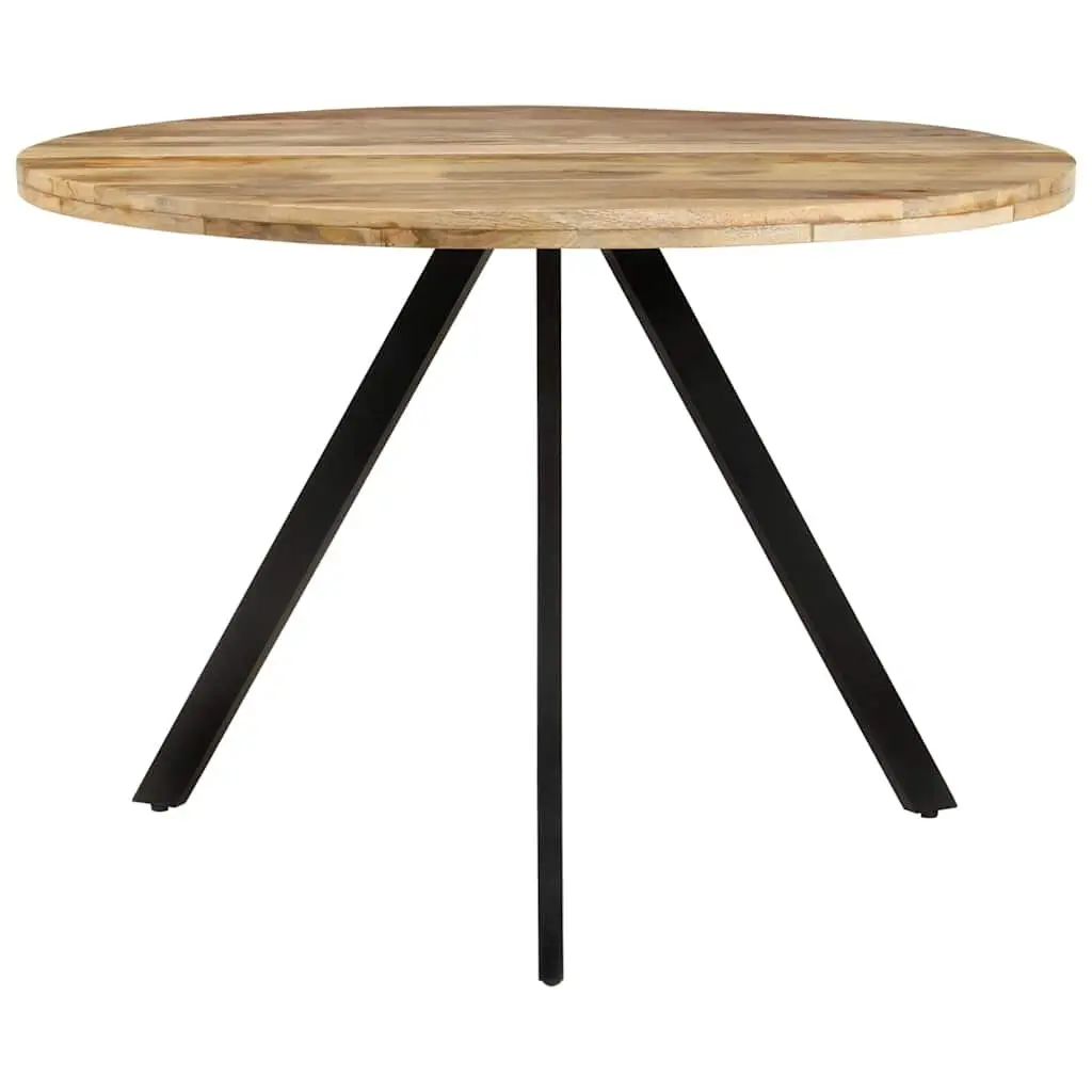Dining Table Solid Wood Mango 110x75cm Brown