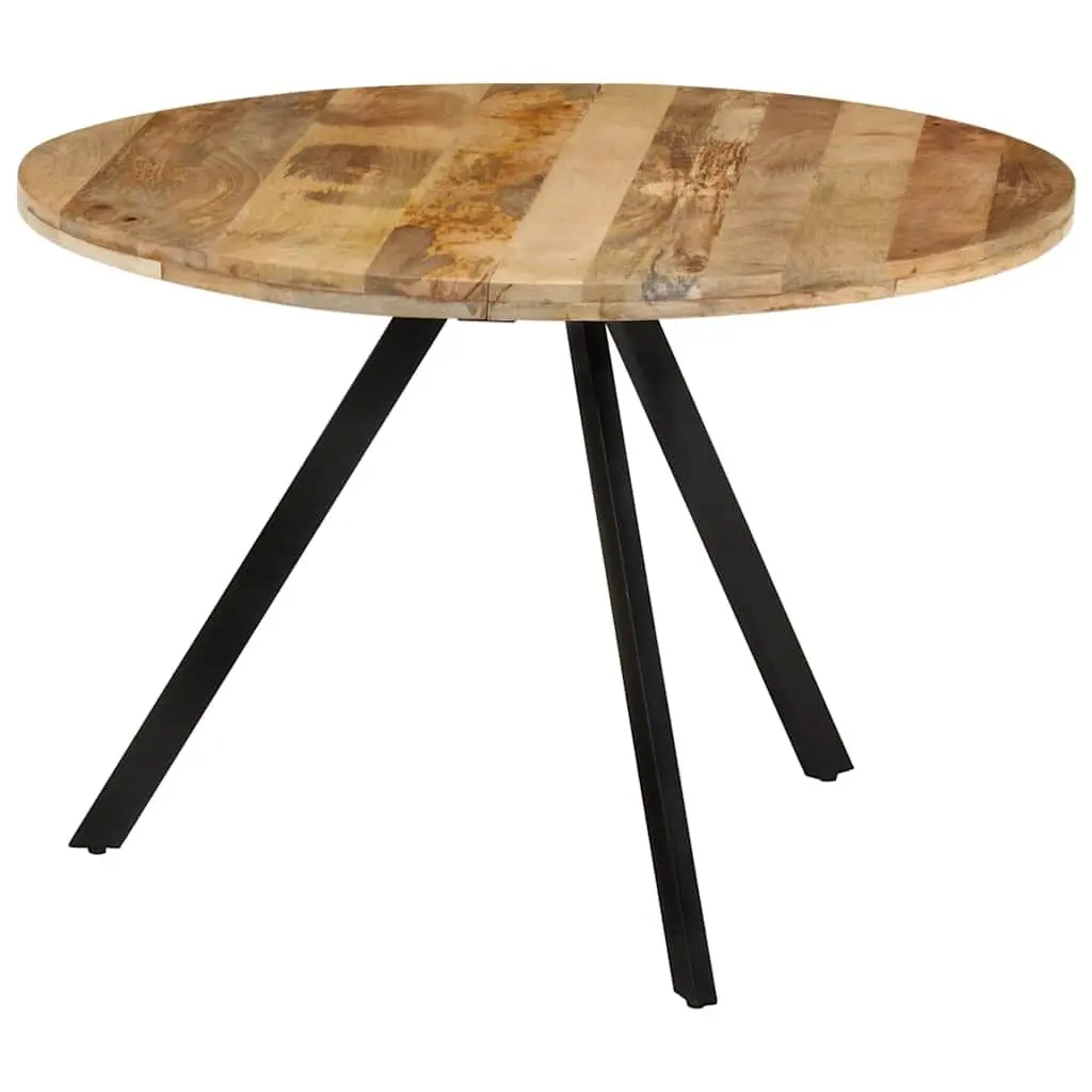 Dining Table Solid Wood Mango 110x75cm Brown
