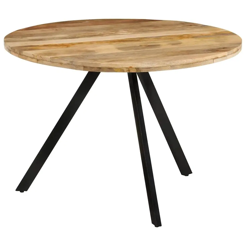Dining Table Solid Wood Mango 110x75cm Brown