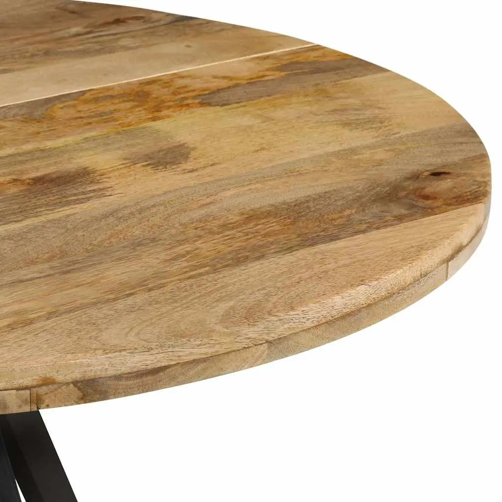 Dining Table Solid Wood Mango 110x75cm Brown
