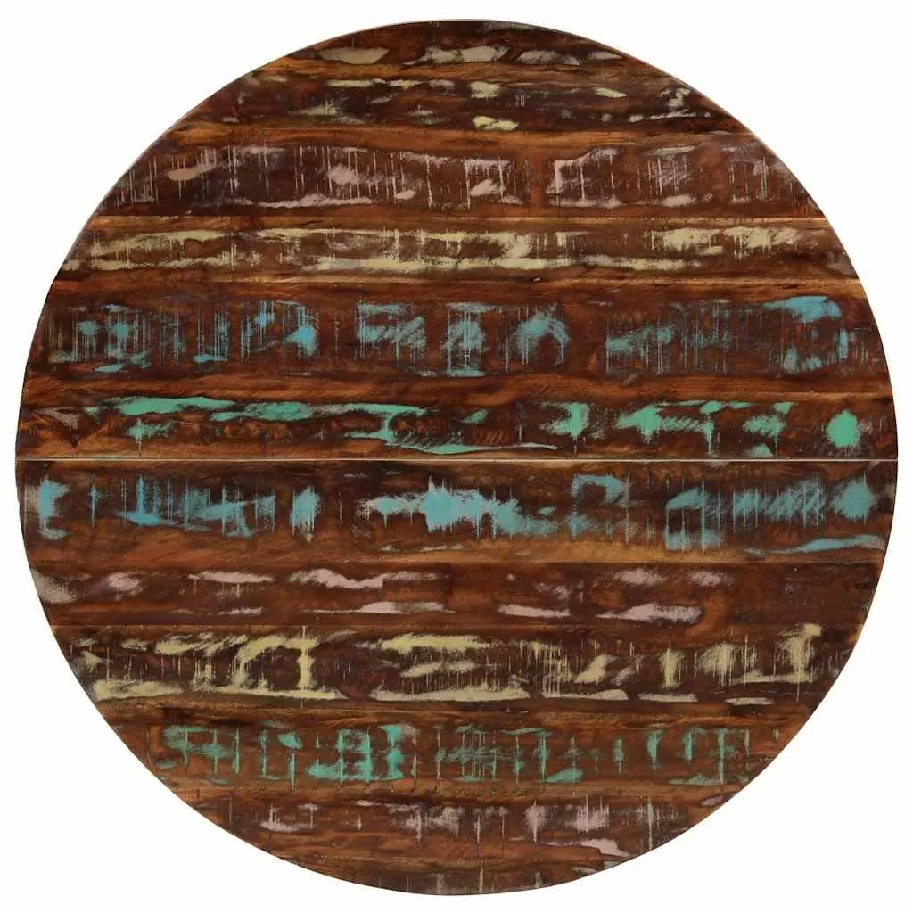 Dining Table Vintage Style 110x75 cm Solid Reclaimed Wood